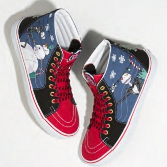 Vans | Disney The Nightmare Before Christmas Christmastown Sk-8 Hi Mens 10 - Picture 1 of 13